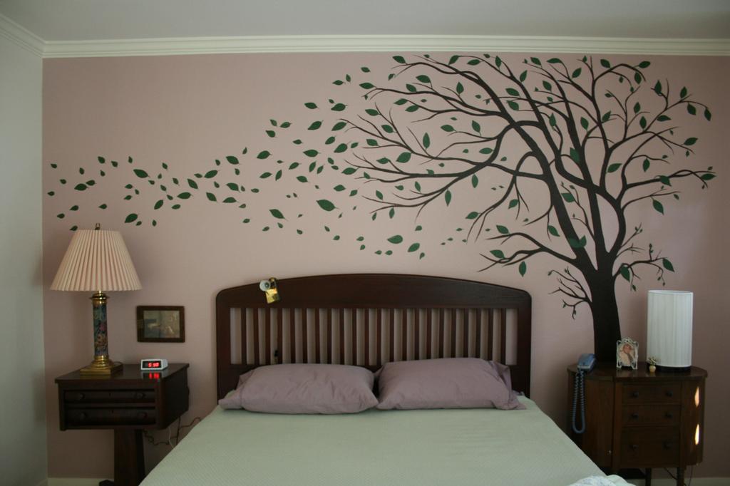 Bedroom Tree Mural from Artistic Mural Works "San Antonio Murals and